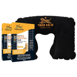 Sada na krk a ramena s cestovním polštářkem Tiger Balm, 2 x 50 g