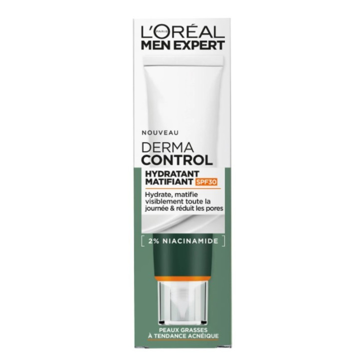 Hydratační krém pro muže L´Oréal Paris Men Expert Derma Control SPF30, 40 ml