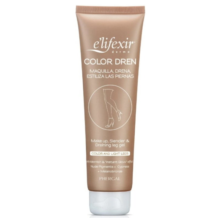 Tónovací krém na nohy E´lifexir Color Dren, 150 ml