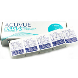Jednodenní kontaktní čočky Acuvue Oasys with hydraluxe, +2,50, BC 8.5, DIA 14.3, 90 ks