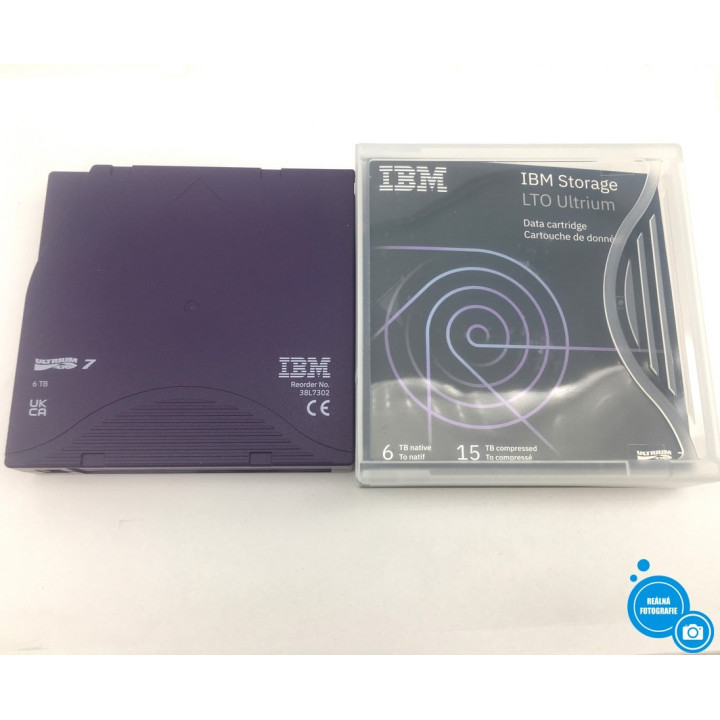 Datová kazeta IBM LTO Ultrium 7 IBM 38L7302, 6 TB
