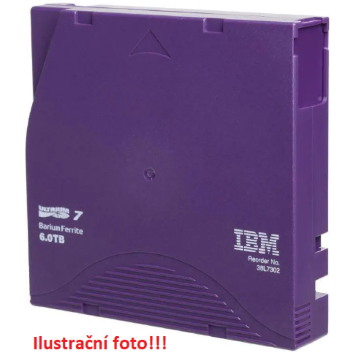 Datová kazeta IBM LTO Ultrium 7 IBM 38L7302, 6 TB