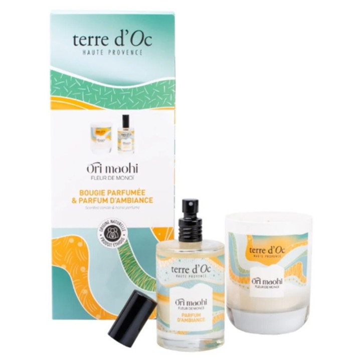 Dárková sada Terre d´Oc Ori Maohi Fleur De Monoi, 180g/100ml