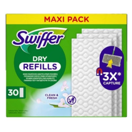 Náhradní návleky na mop Swiffer Dry Refills, 30 ks