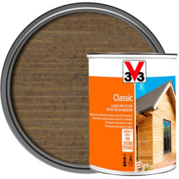 Ochranný lazurovaný nátěr na dřevo V33 Lasur Protector Classic, odstín Nogal, 0,75 l