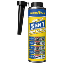 Čistič vstřikovačů pro benzínové motory Goodyear Aditivo 5 v 1 GODA0018, 300 ml