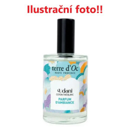 Interiérový parfém Terre d´Oc Udani Coton Thé Blanc Parfum D´Ambiance, 100 ml