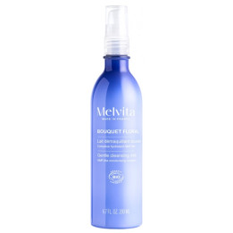 Čisticí mléko na odličování Melvita Bouquet Floral Lait Démaquillant Douceur Bio, 200 ml