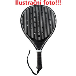 Padelová raketa Sport, černá 45 x 26,5 cm