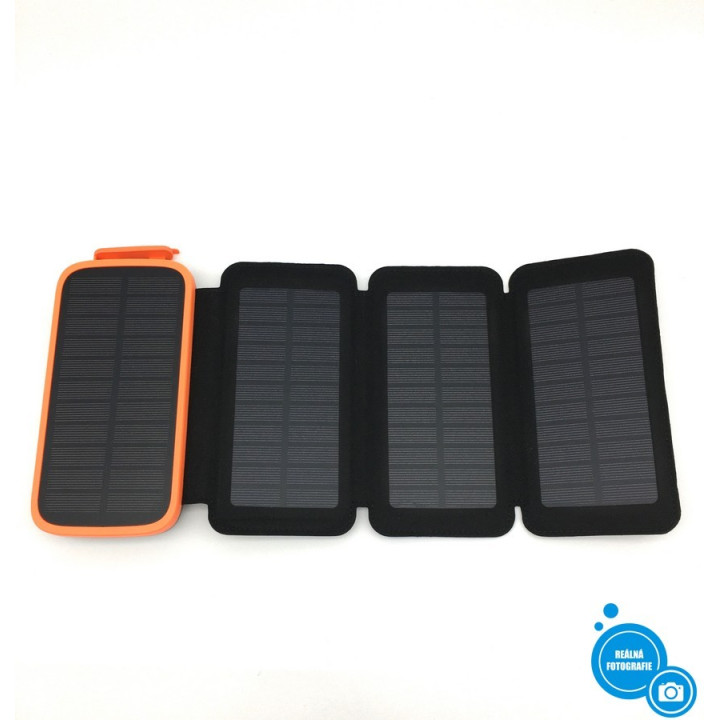 Solární powerbanka Conxwan HI-S026, 26800mAh, 12W
