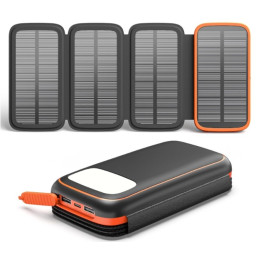 Solární powerbanka Conxwan HI-S026, 26800mAh, 12W