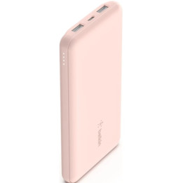 Powerbanka Belkin BOOST CHARGE USB-C, 10 000mAh, 15 W, růžová