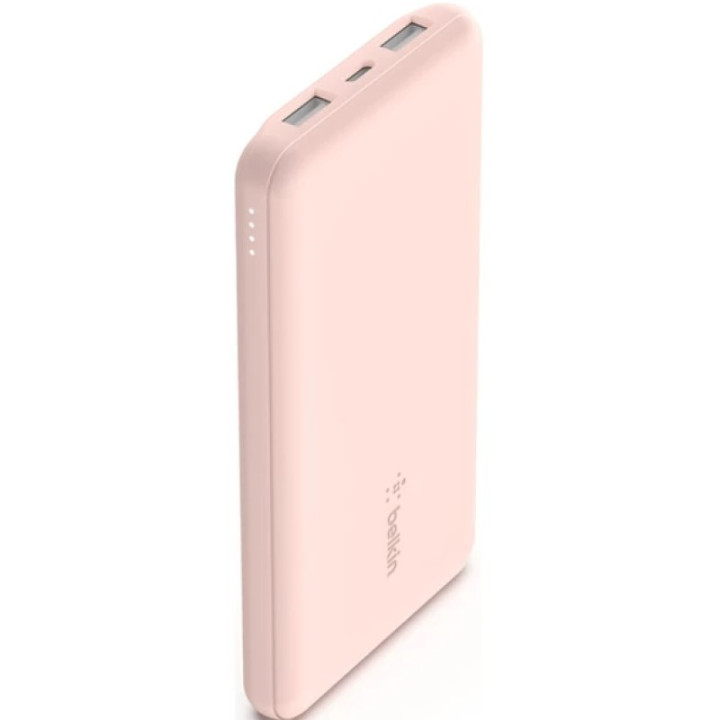 Powerbanka Belkin BOOST CHARGE USB-C, 10 000mAh, 15 W, růžová