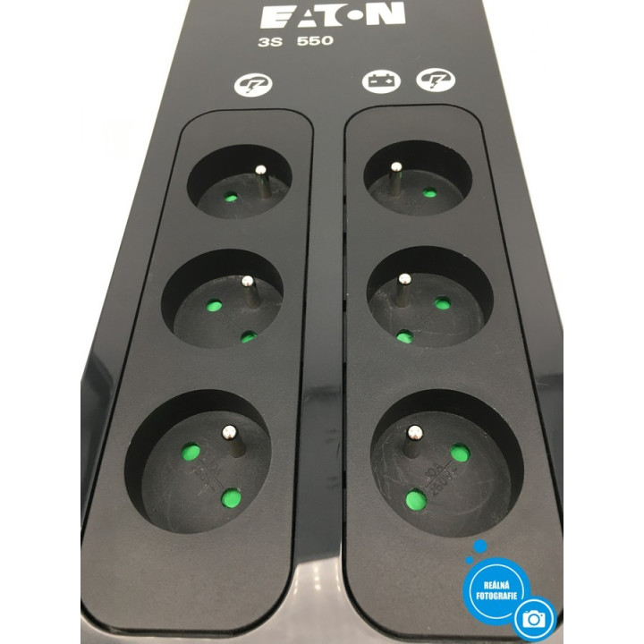 Záložní napájecí zdroj Eaton 3S550FR, 330W