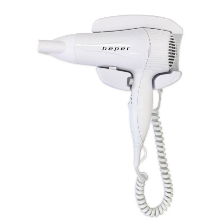 Nástěnný fén na vlasy Beper 40.490, 2000W, bílá