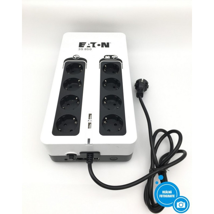Záložní napájecí zdroj Eaton 3S 850D, 510 W