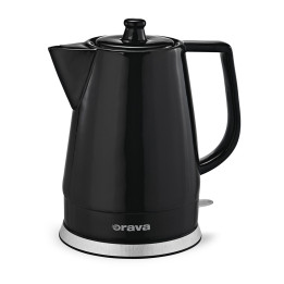 Orava VK-3813-B Keramická konvice 1,5l, černá