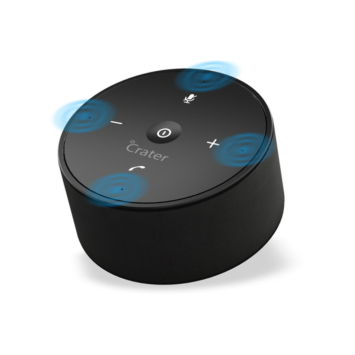 Orava Crater-7 Bluetooth reproduktor v netradičním designu, se super BASSem a se 4 zabudovanými mikrofony