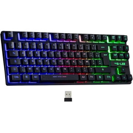 RGB Herní klávesnice THE G-LAB TKL WL CAESIUMTKL-WL/SP, (rozložení Francouzské) QWERTY