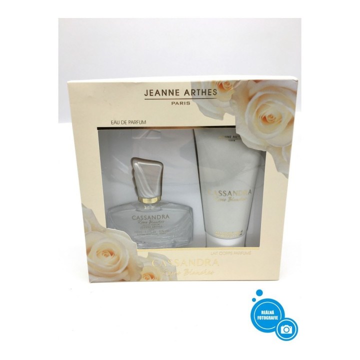 Dárková sada  JEANNE ARTHES Cassandra Roses Blanches