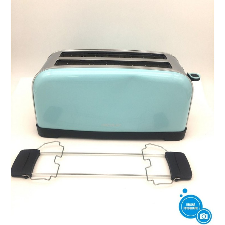 Topinkovač CECOTEC Toastin´ time 1500 Blue 04823, 1500W