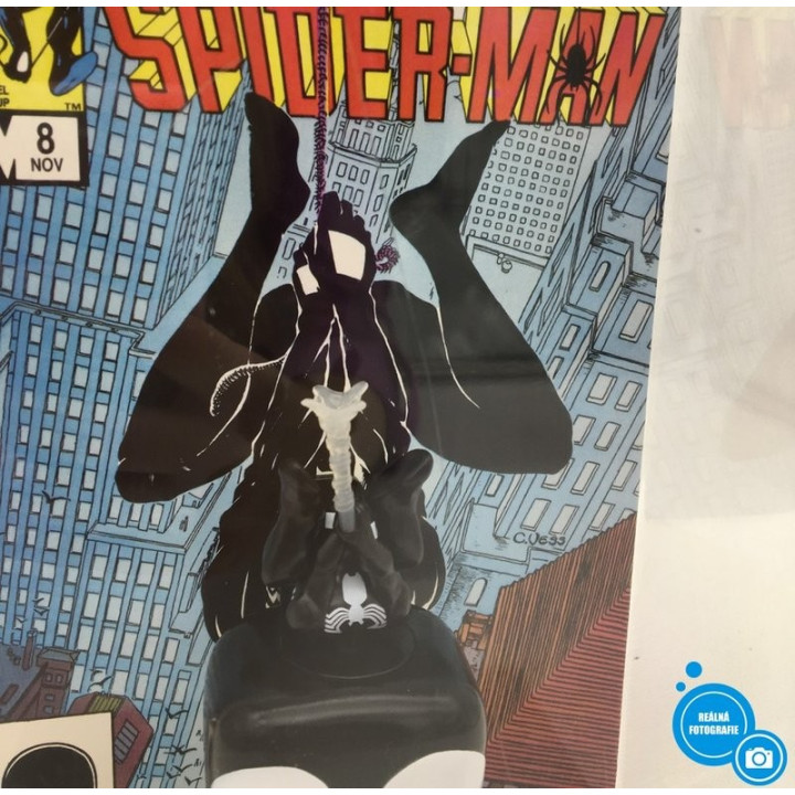 Sběratelská figurka FUNKO POP! 71 Comic Covers: Marvel Black Suit Spider-Man