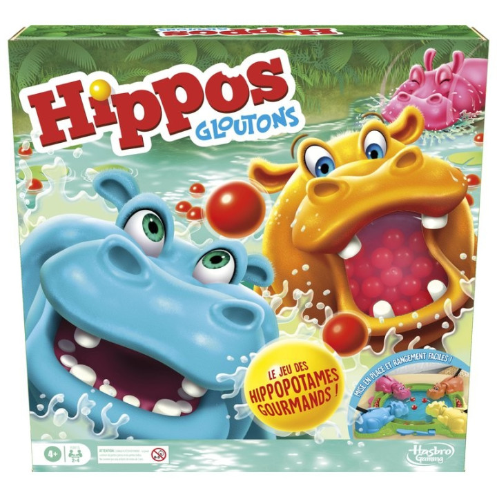 Stolní hra HASBRO Hippos Gloutons 0623F8815101 (ve francouzském jazyce)