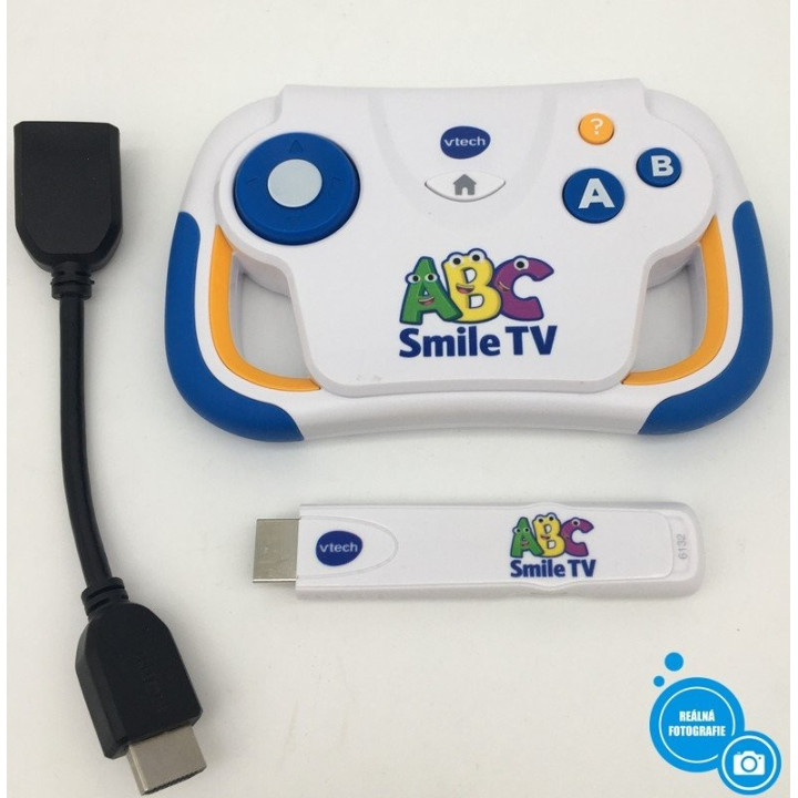 Herní konzole VTECH ABC Smile TV 80-613264, 3-7 let (v německém jazyce)