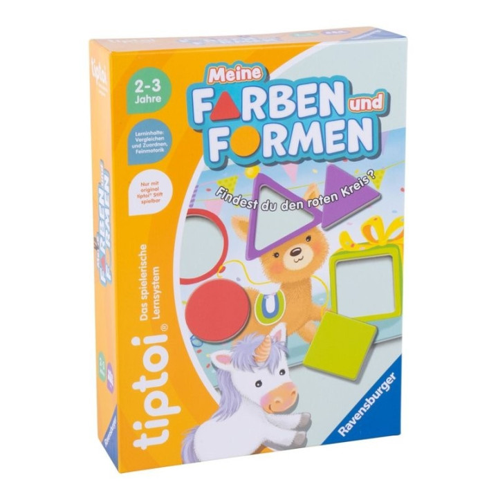 Vzdělávací hra RAVENSBURGER tvary a barvy Farben und Formen (pro interaktivní pero Tiptoi)