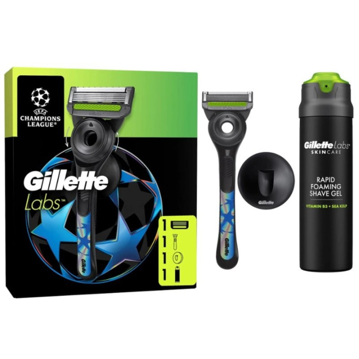 Holicí sada pro muže GILLETTE Labs UEFA Champions League