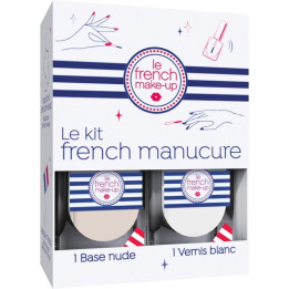 Sada laků na nehty LE FRENCH MAKE-UP Le Kit French Manucure, 2 x 11 ml