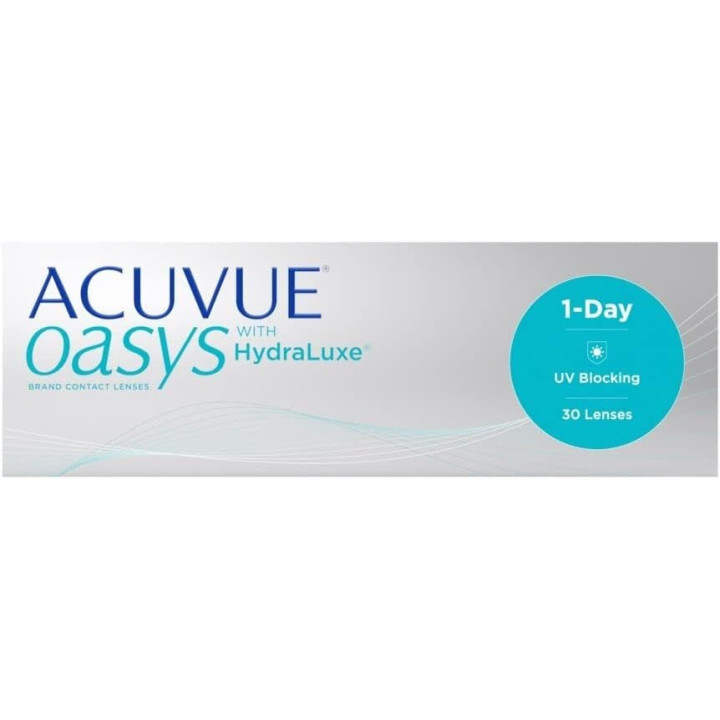 Jednodenní kontaktní čočky Acuvue Oasys, Dia 14,3 D +1,75 / BC 8,5, 30 čoček