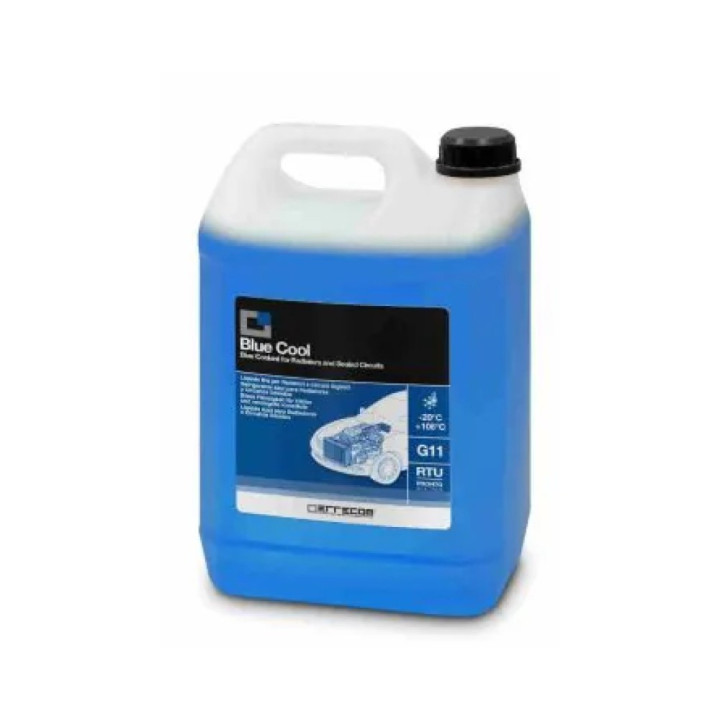 Chladicí kapalina ERRECOM Blue Cool TR1269.P.01.EC G11 -20°C/+106°C, 5 l