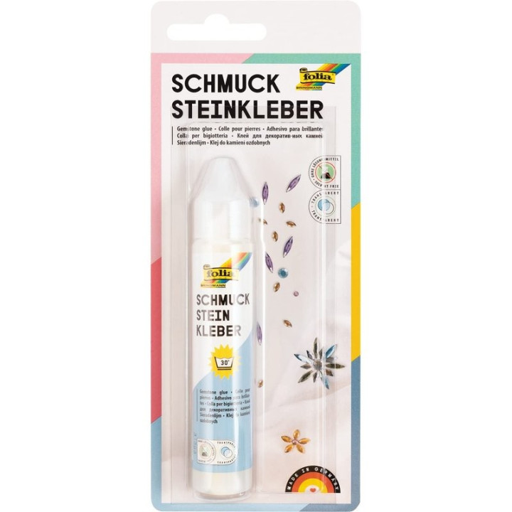 Lepidlo na ozdobné kamínky FOLIA 12030, 30 g