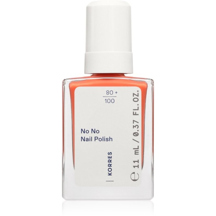 Pečující lak na nehty KORRES No No, odstín 43 Summer Peach, 11ml