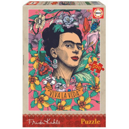 Puzzle EDUCA Frida Kahlo Viva la Vida, 500 dílků
