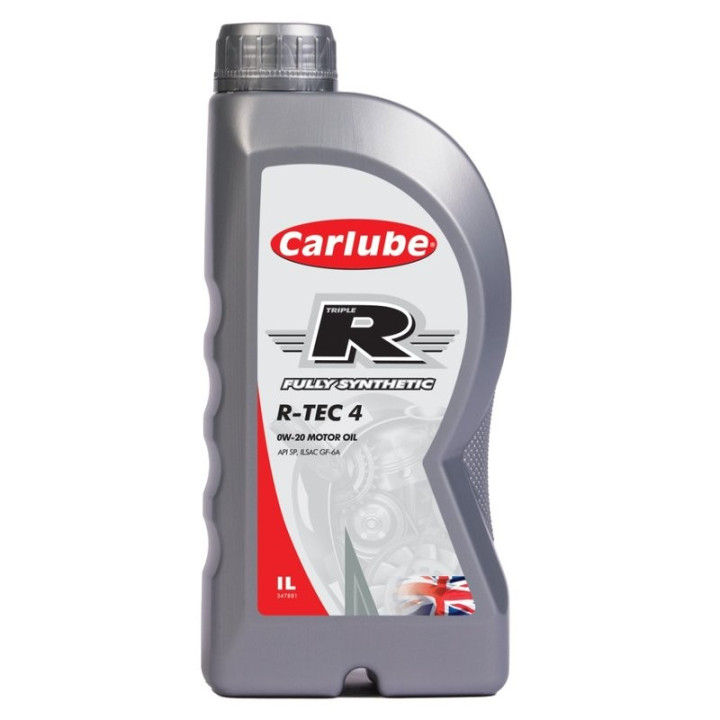 Motorové oleje CARLUBE Triple R R-TEC 4 0W-20, 1L
