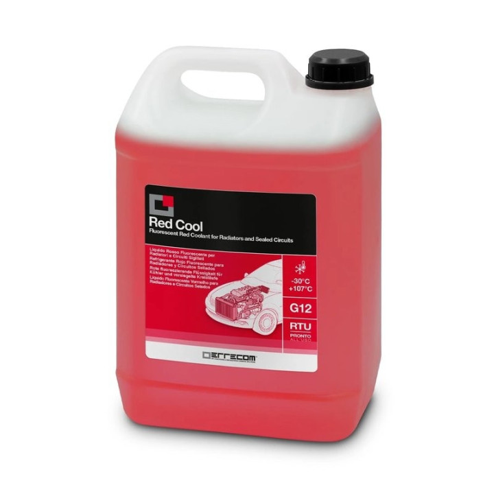 Chladicí kapalina ERRECOM Red Cool G12 (TR1286.P.01.EC), 5 l