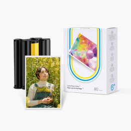Sada pro tisk fotografií LIENE inkoustové kazety (2x) SD21L/SD31, 80 fotopapírů