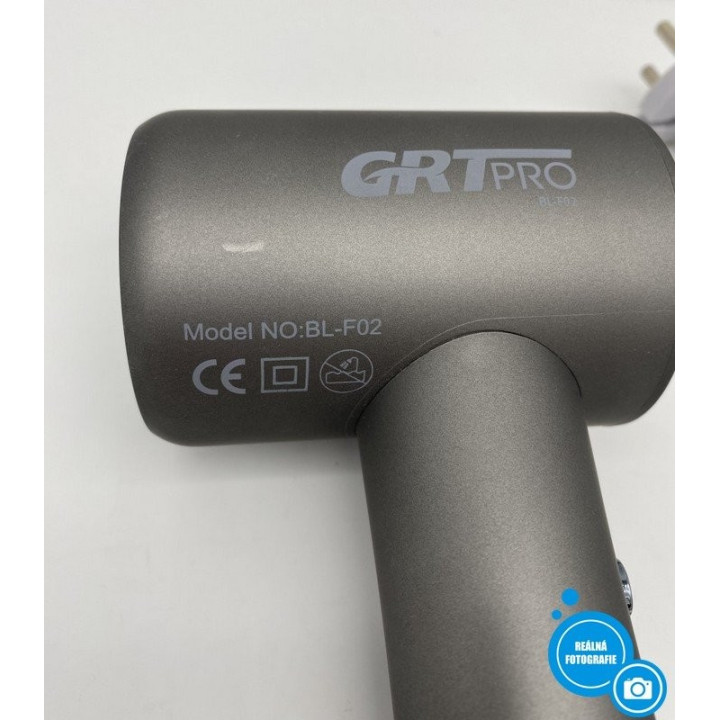 Fén na vlasy GRT PRO BL-F02, 2200 W, šedá