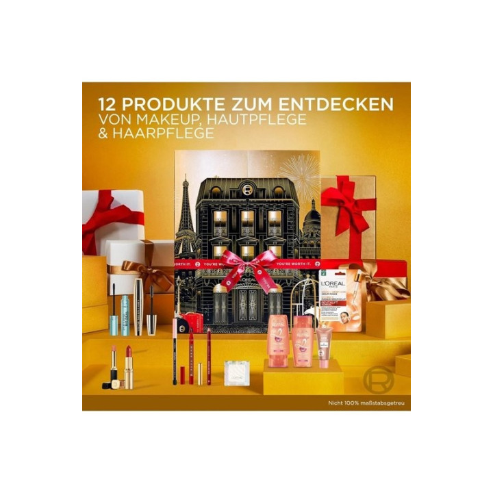Adventní kalendář L´ORÉAL PARIS Mini 2025, 12 ks