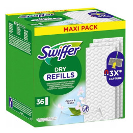 Náhradní návleky na mop SWIFFER Dry Refills, 36ks