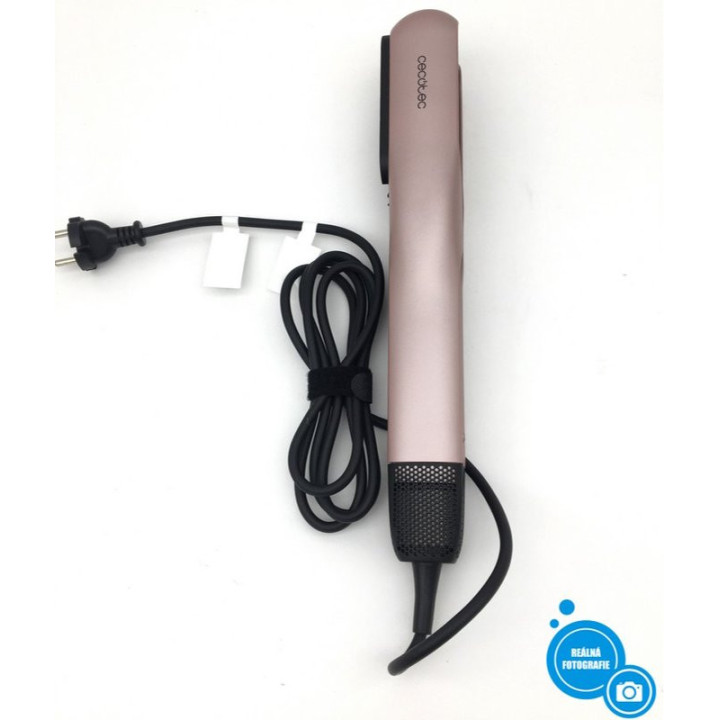 Žehlička na vlasy s fénem 2v1 CECOTEC AirLisse 2in1 ForceDry Black EU01-111301, 1000W