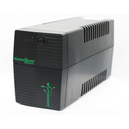 Záložní napájecí zdroj MASTERPOWER MF-UPS900VA, 900 VA/480W (2x schuko zásuvka)