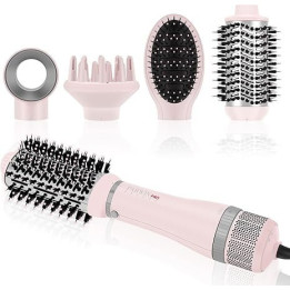 Kulmofén 4v1 PARWIN PRO BEAUTY DE-PW-AB0319-4P-PK, 1000 W, růžová