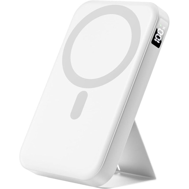 Powerbanka GXORUL W15, 12000mAh, 15W, bílá