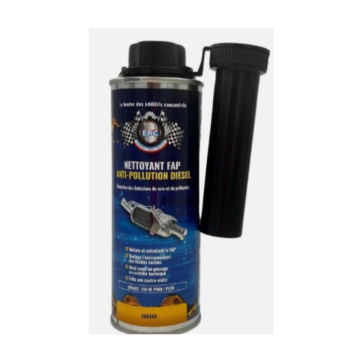 Čistič filtrů dieselových motorů ERC Nettoyant Fap Anti-Pollution, 250ml