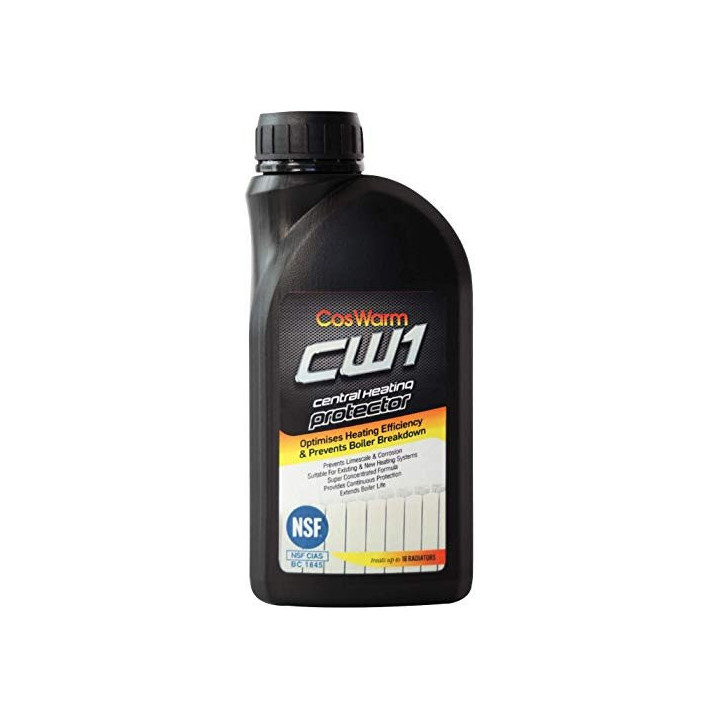 Přípravek pro údržbu otopných systémů COSWARM CW1 Central Heating Protector, 500 ml