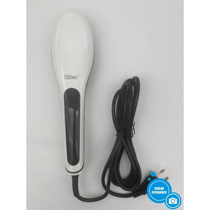 Elektrický žehlicí kartáč na vlasy EUROSTIL Cepillo Alisador Straightener 04583, 55W