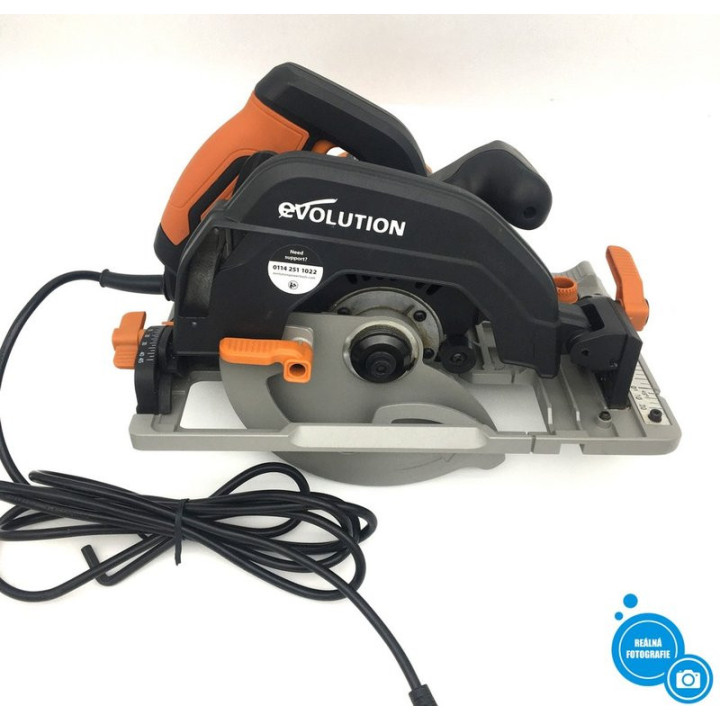 Elektrická okružní pila EVOLUTION R185CCSX (D2523EU0110), 1600W